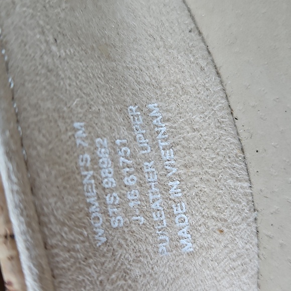 Sperry Thalia Rose Cork Ballet Flats Sz 7 Womens - Picture 7 of 7